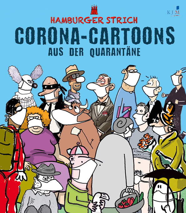 Cover: 9783961941261 | Corona-Cartoons aus der Quarantäne | Dorthe Landschulz (u. a.) | Buch