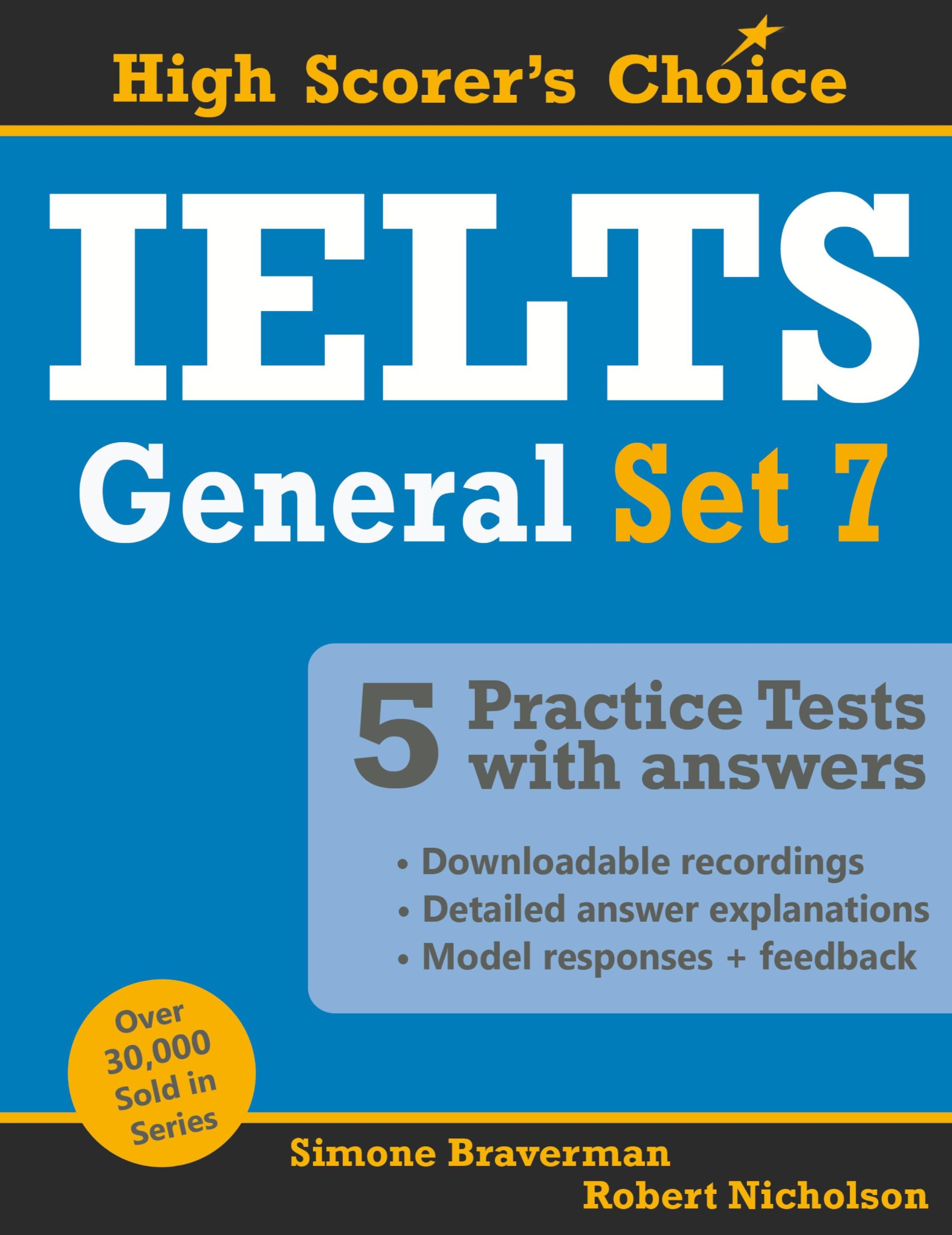 Cover: 9780648868248 | IELTS 5 Practice Tests, General Set 7 | Tests No. 31-35 | Taschenbuch