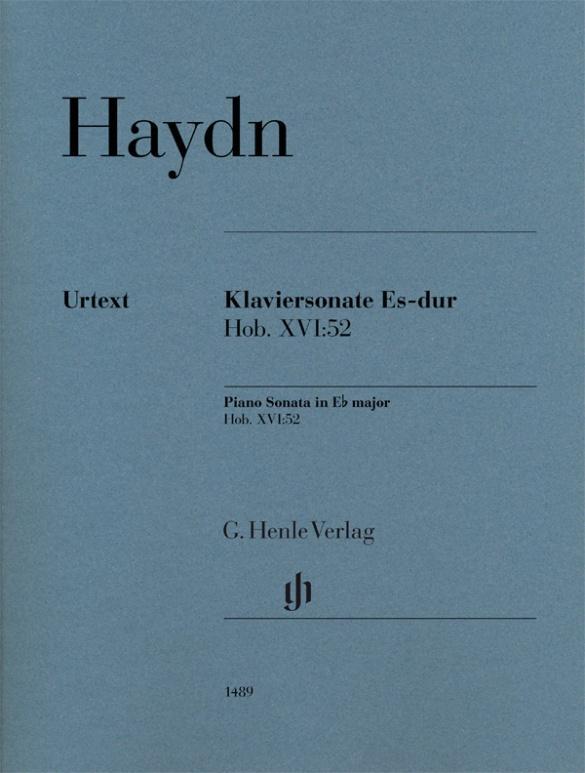 Cover: 9790201814896 | Haydn, Joseph - Klaviersonate Es-dur Hob. XVI:52 | Georg Feder | Buch