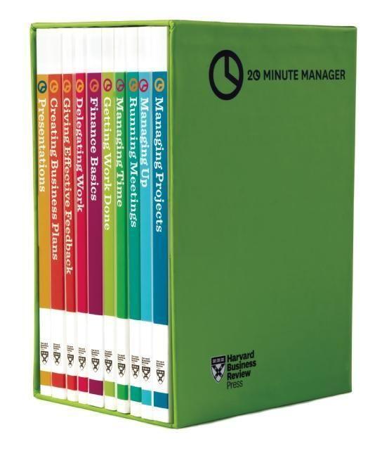 Cover: 9781633690950 | HBR 20-Minute Manager Boxed Set (10 Books) (HBR 20-Minute Manager...