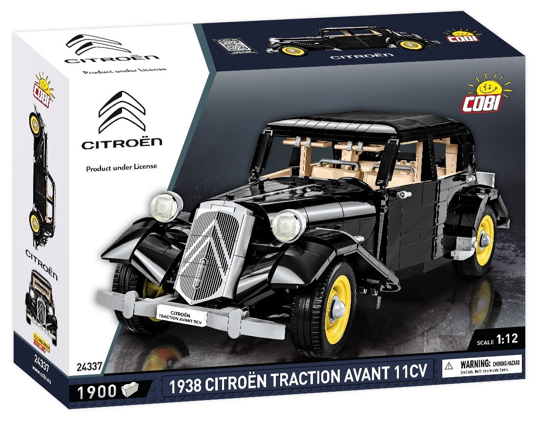 Cover: 5902251243371 | COBI 24337 - CITROEN Traction Avant 11CV | Englisch | 2022 | COBI