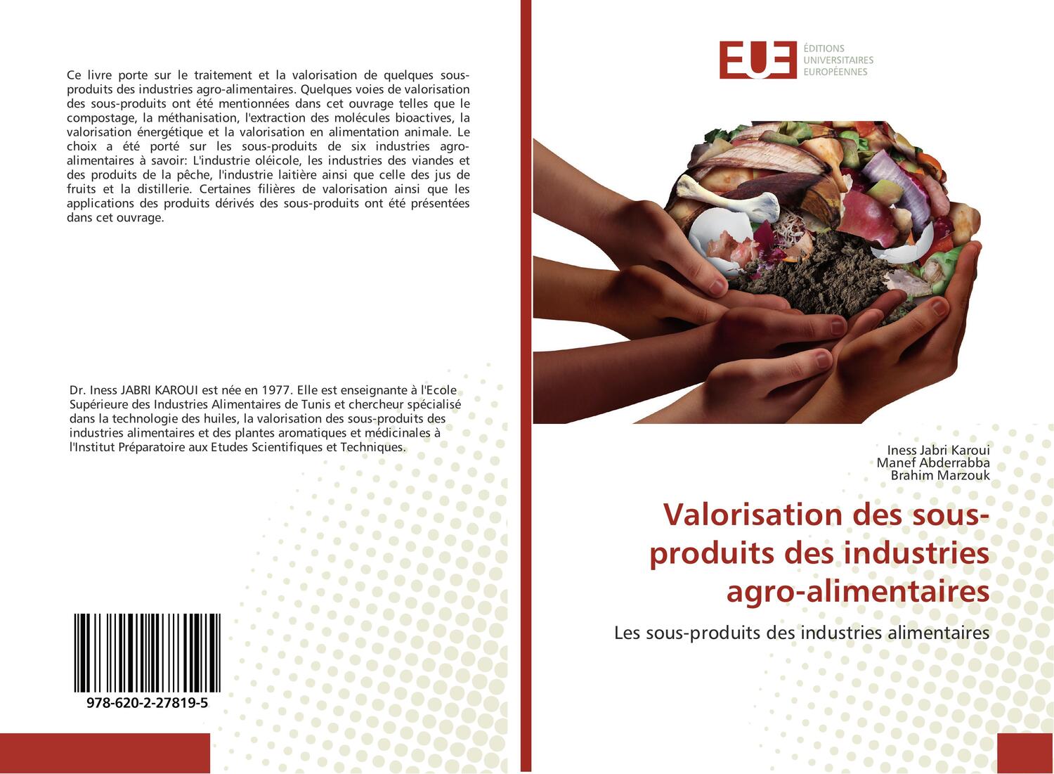 Cover: 9786202278195 | Valorisation des sous-produits des industries agro-alimentaires | Buch