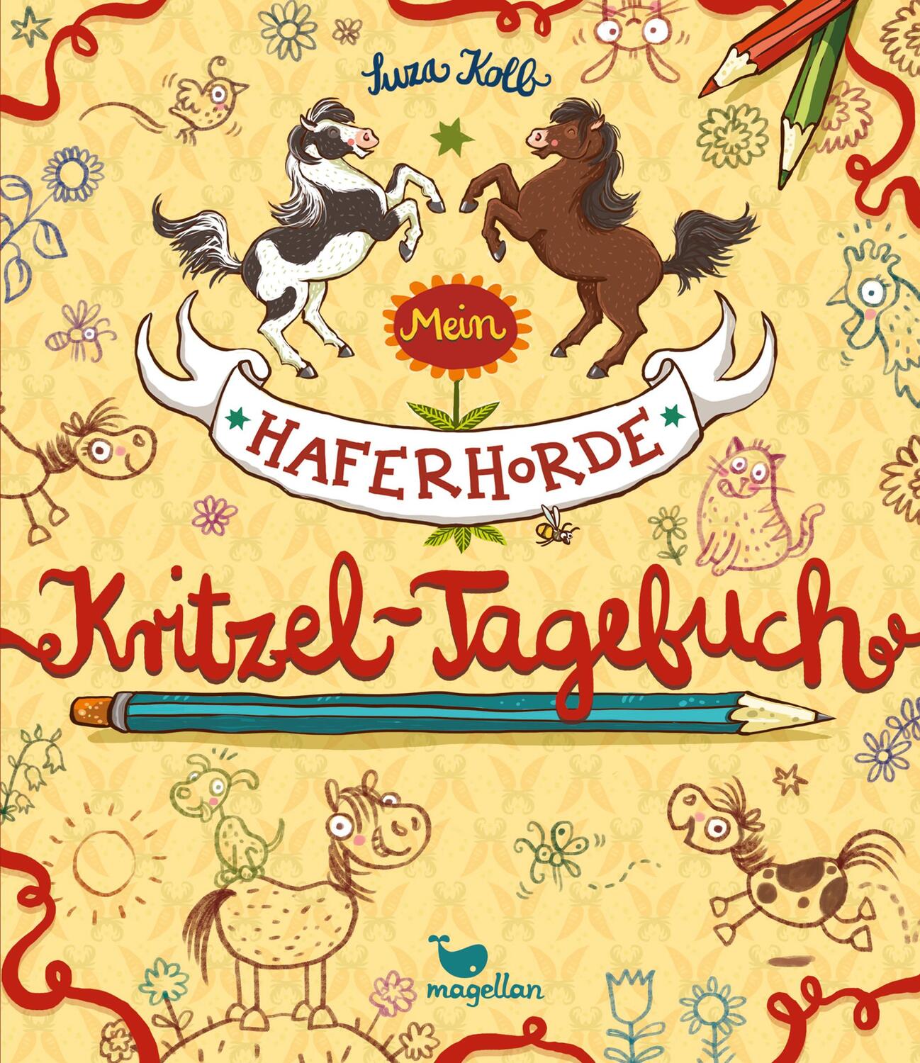 Cover: 9783734840272 | Mein Haferhorde-Kritzel-Tagebuch | Suza Kolb | Buch | Die Haferhorde