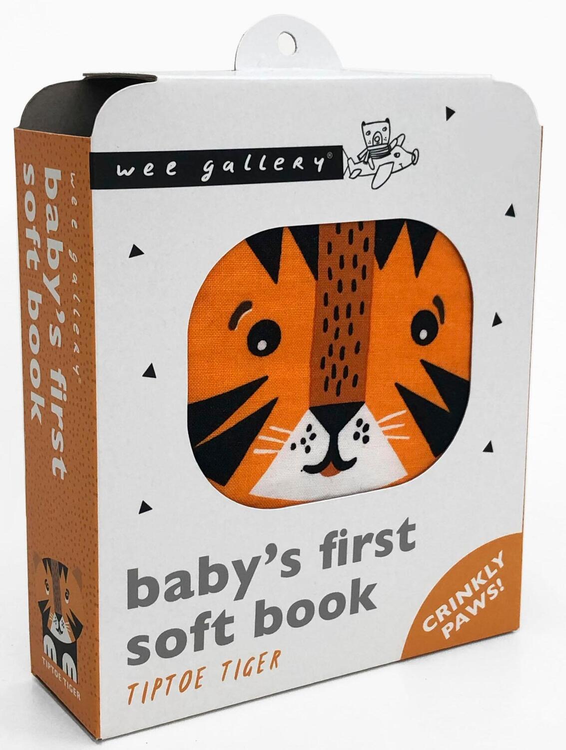 Cover: 9780711253971 | Tiptoe Tiger (2020 Edition) | Baby's First Soft Book | Surya Sajnani