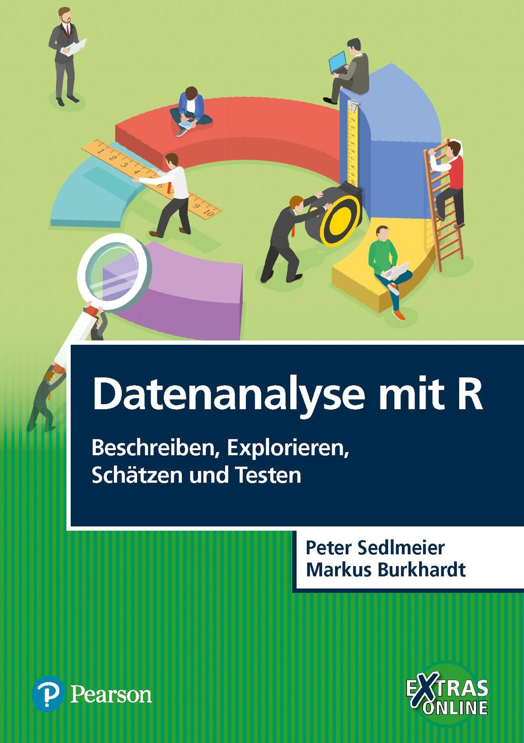 Cover: 9783868944129 | Datenanalyse mit R: Beschreiben, Explorieren, Schätzen und Testen