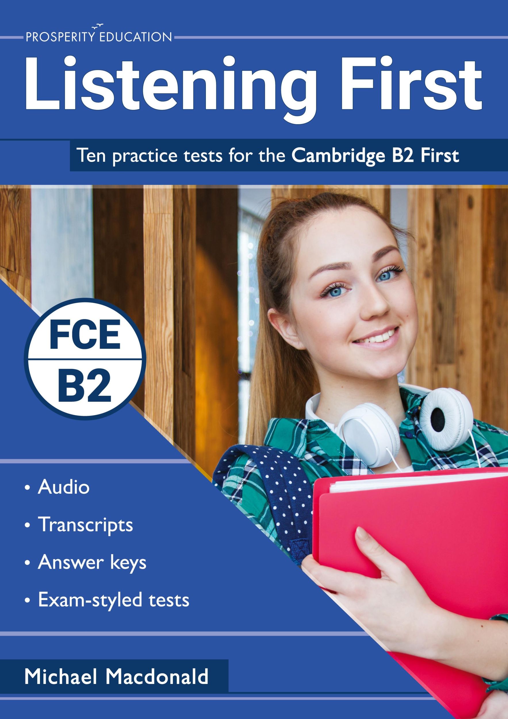 Cover: 9781913825010 | Listening First | Ten practice tests for the Cambridge B2 First | Buch