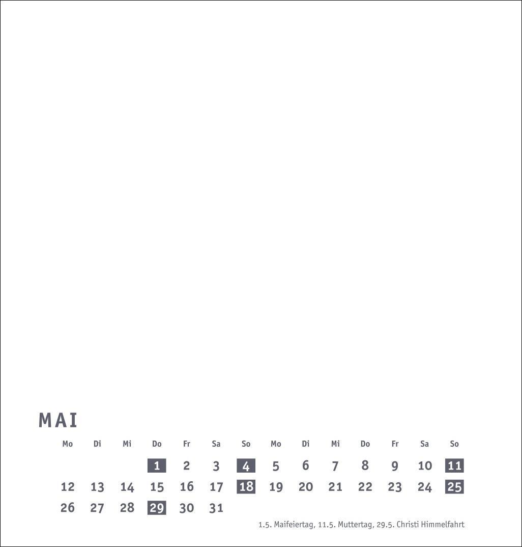 Bild: 9783756407842 | Premium-Bastelkalender weiß mittel 2025 | Kalender | Spiralbindung