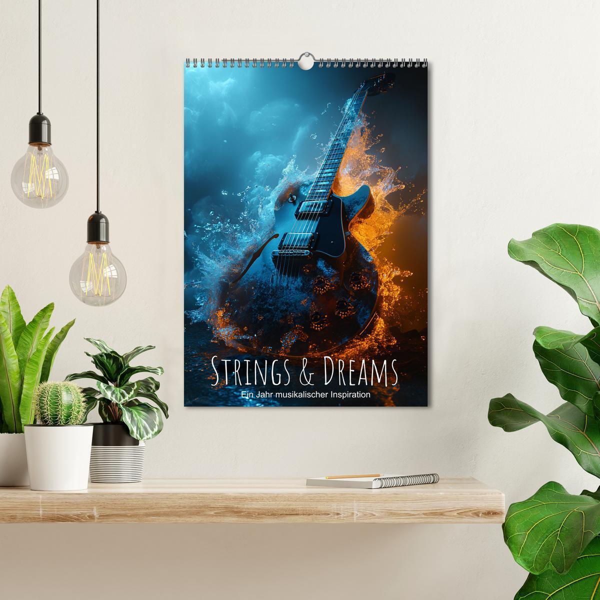 Bild: 9783383763755 | Strings &amp; Dreams: Ein Jahr musikalischer Inspiration (Wandkalender...