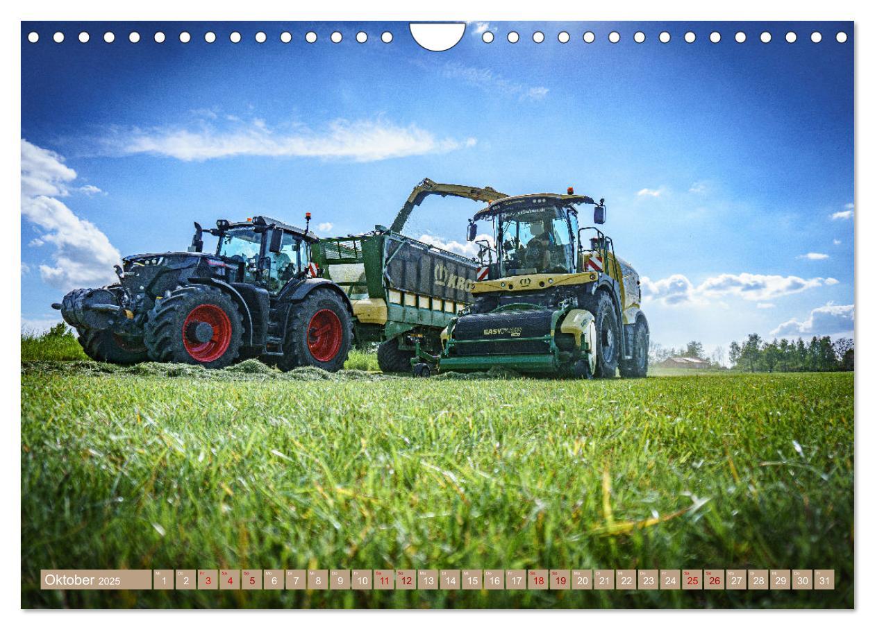 Bild: 9783457209639 | Moderne Landtechnik (Wandkalender 2025 DIN A4 quer), CALVENDO...