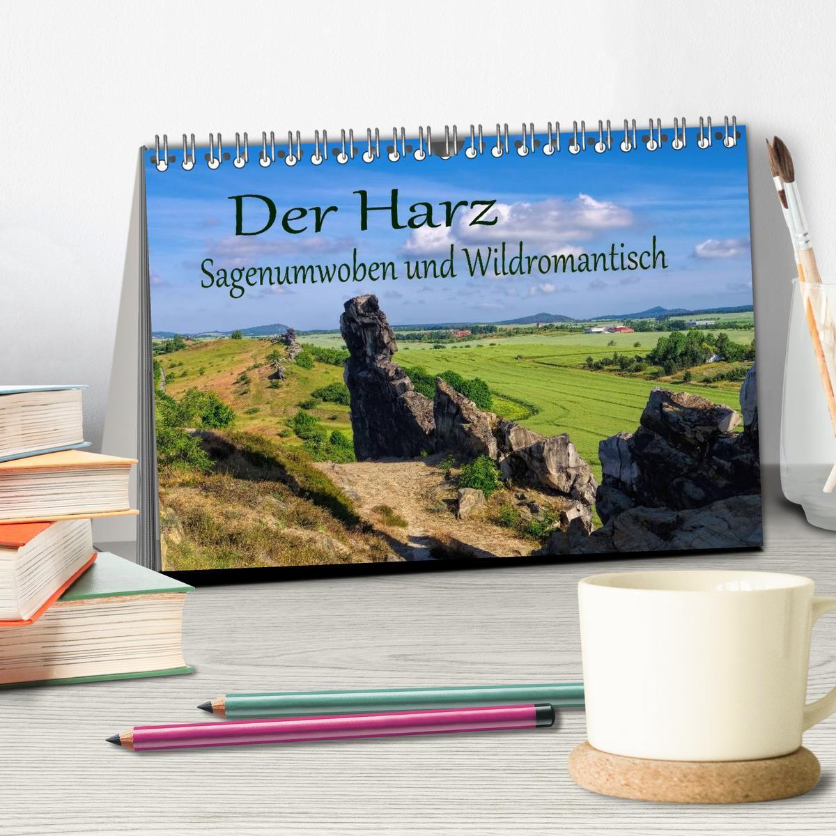 Bild: 9783435532261 | Der Harz - Sagenumwoben und Wildromantisch (Tischkalender 2025 DIN...