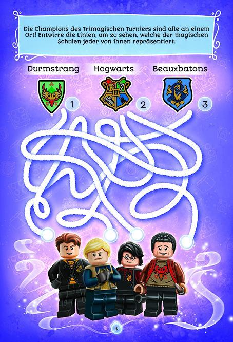 Bild: 9783960806622 | LEGO® Harry Potter(TM) - Mein Maxi Mal- und Rätselblock | Taschenbuch