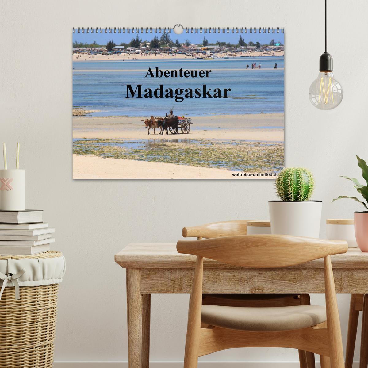 Bild: 9783435483587 | Abenteuer Madagaskar (Wandkalender 2025 DIN A3 quer), CALVENDO...