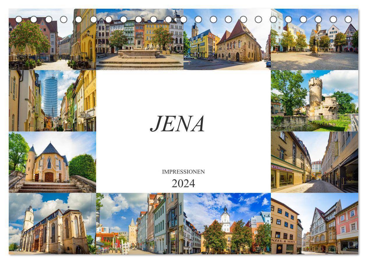Cover: 9783383000263 | Jena Impressionen (Tischkalender 2024 DIN A5 quer), CALVENDO...