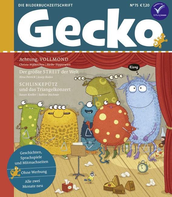 Cover: 9783940675743 | Gecko Kinderzeitschrift Band 75 | Die Bilderbuchzeitschrift | Buch