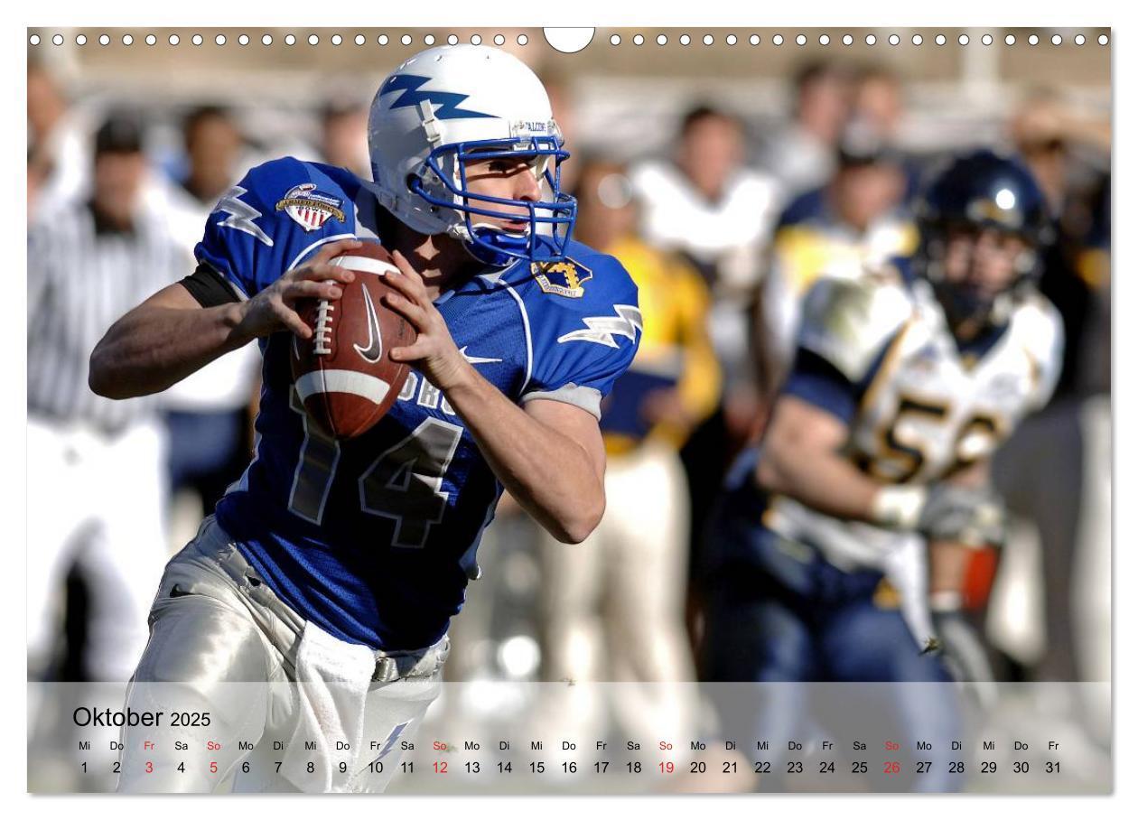 Bild: 9783435604227 | Sport. American Football (Wandkalender 2025 DIN A3 quer), CALVENDO...