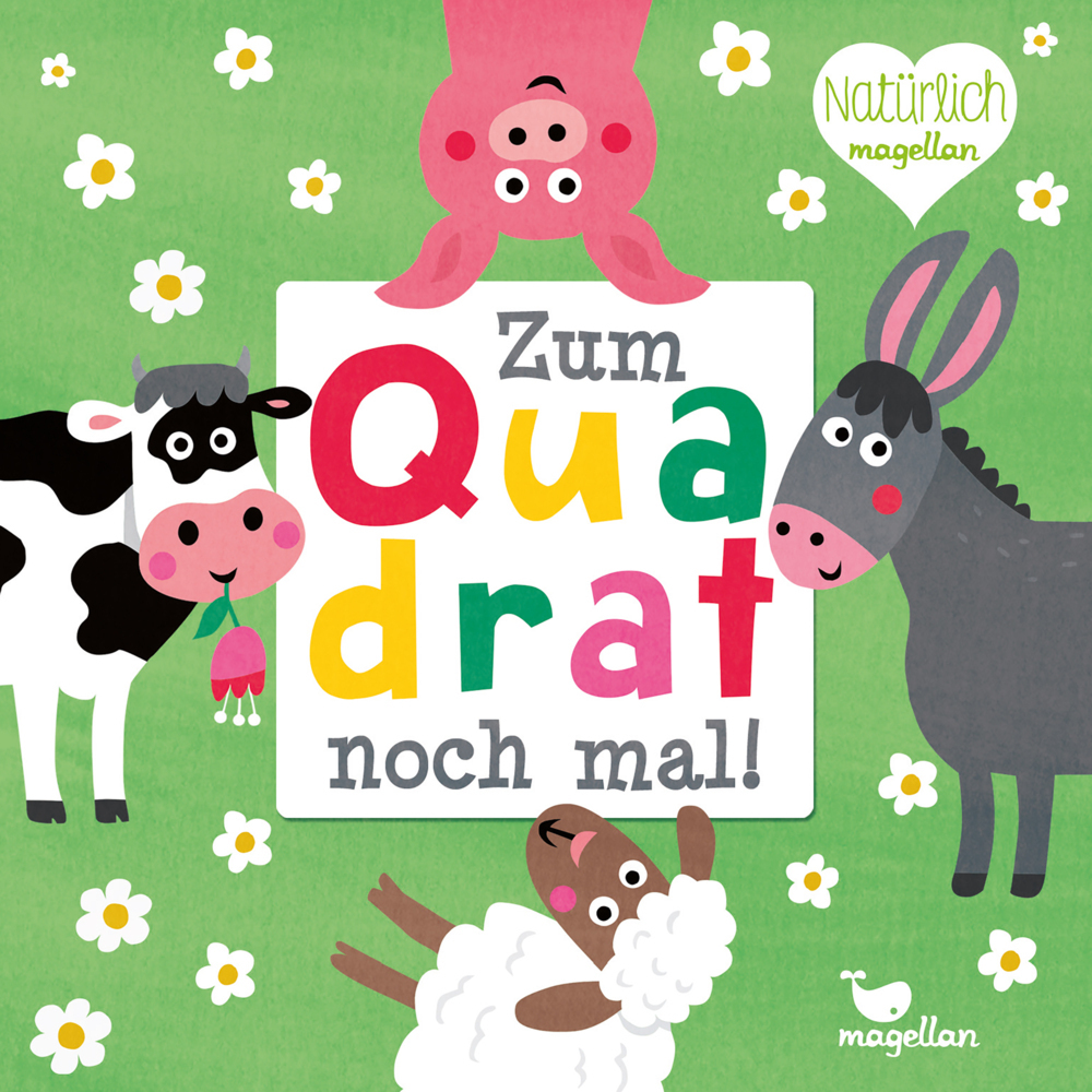 Cover: 4280000943798 | Zum Quadrat noch mal! - Bauernhoftiere (Kinderspiel) | Holtfreter