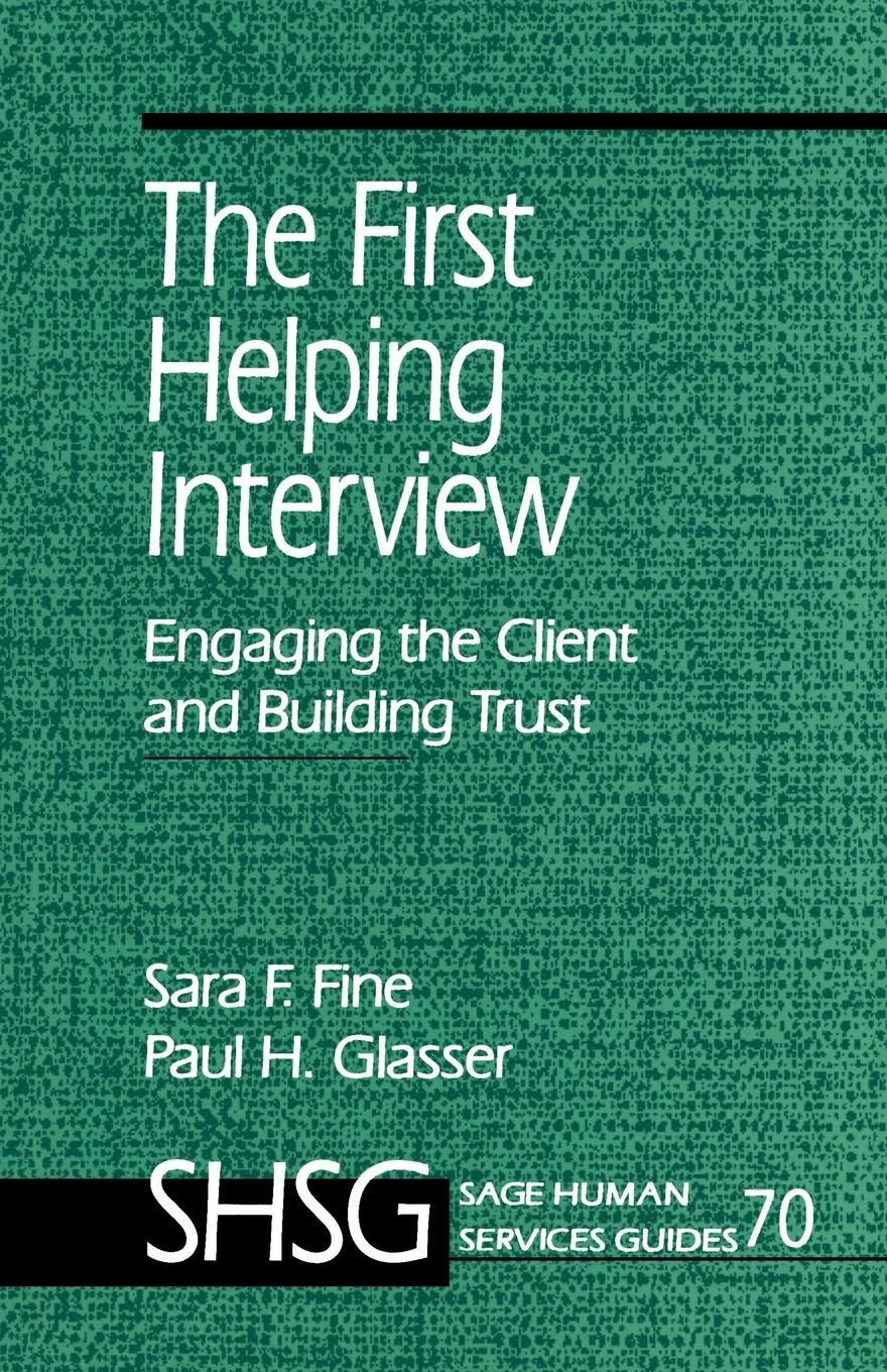 Cover: 9780803971417 | The First Helping Interview | Engaging the Client and Building Trust