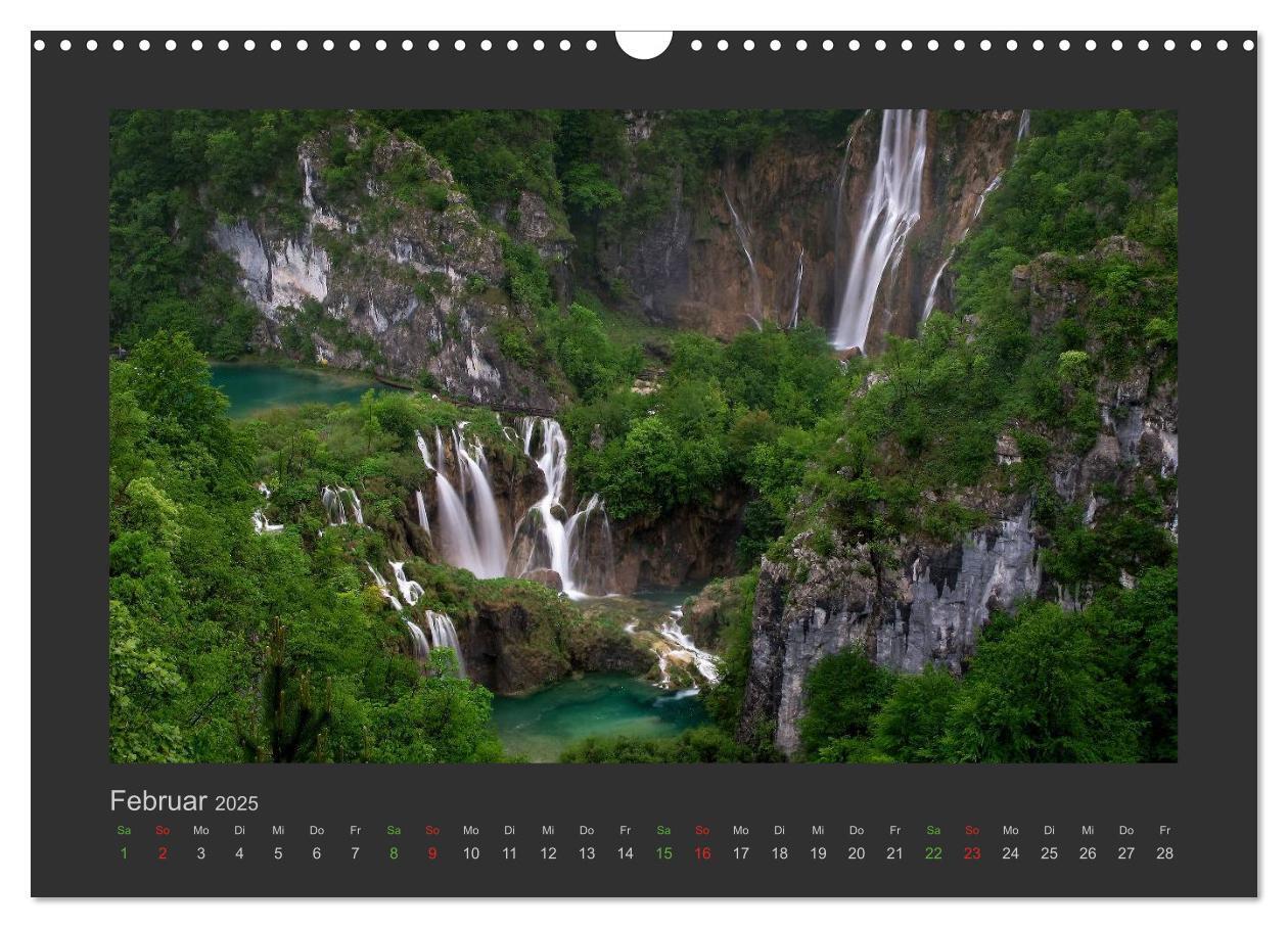 Bild: 9783435838011 | FALLENDE WASSER (Wandkalender 2025 DIN A3 quer), CALVENDO...