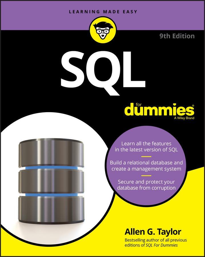 Cover: 9781119527077 | SQL For Dummies | Allen G. Taylor | Taschenbuch | 512 S. | Englisch