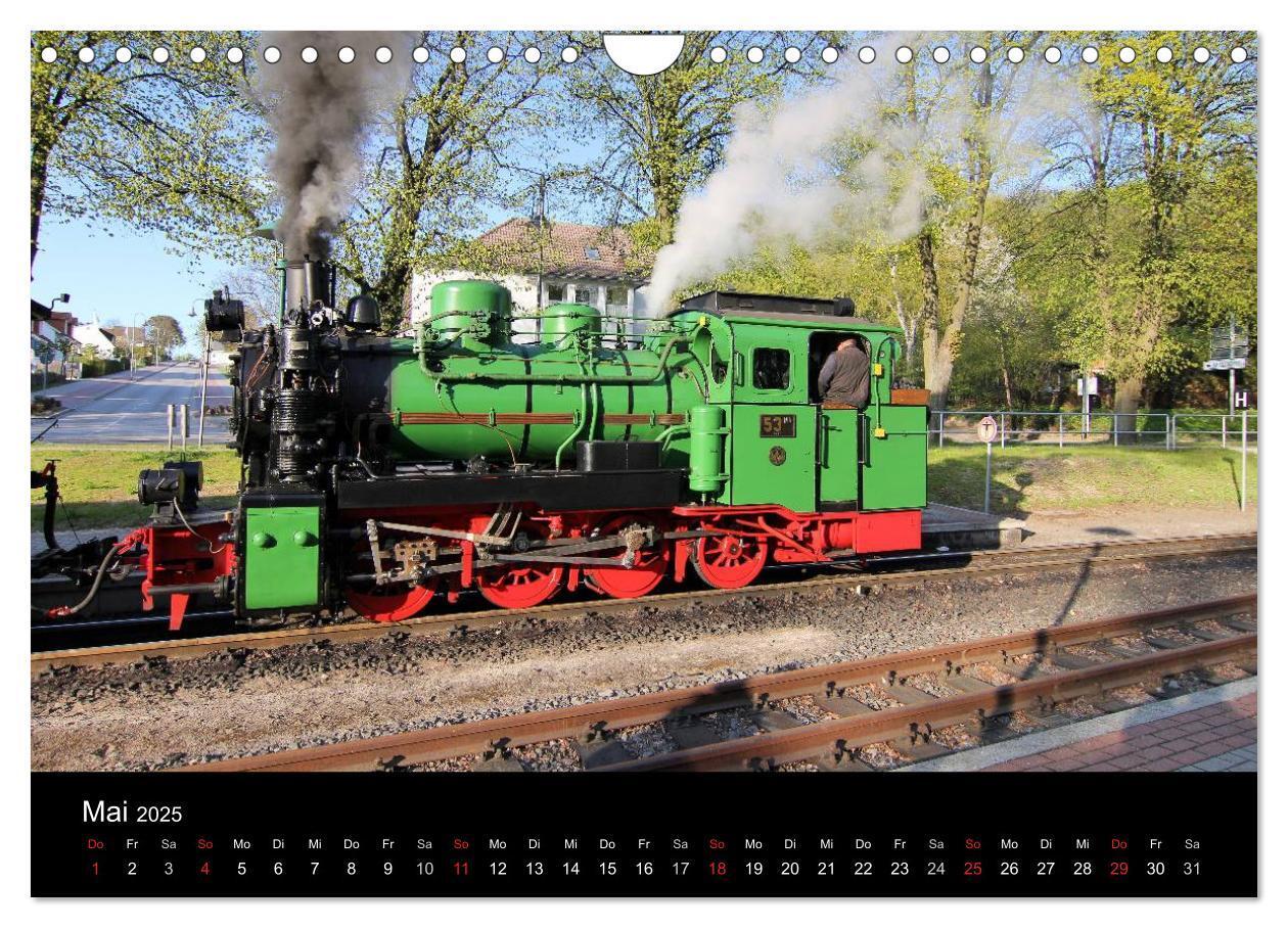 Bild: 9783435823239 | Dampfbahnromantik auf schmaler Spur (Wandkalender 2025 DIN A4...