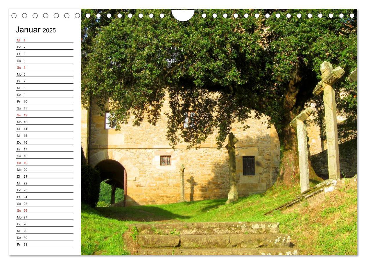 Bild: 9783435520961 | Camino del norte - Küstenweg (Wandkalender 2025 DIN A4 quer),...