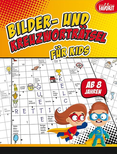 Cover: 9783849430108 | Bilder- und Kreuzworträtsel für Kids | ab 8 Jahren | Taschenbuch