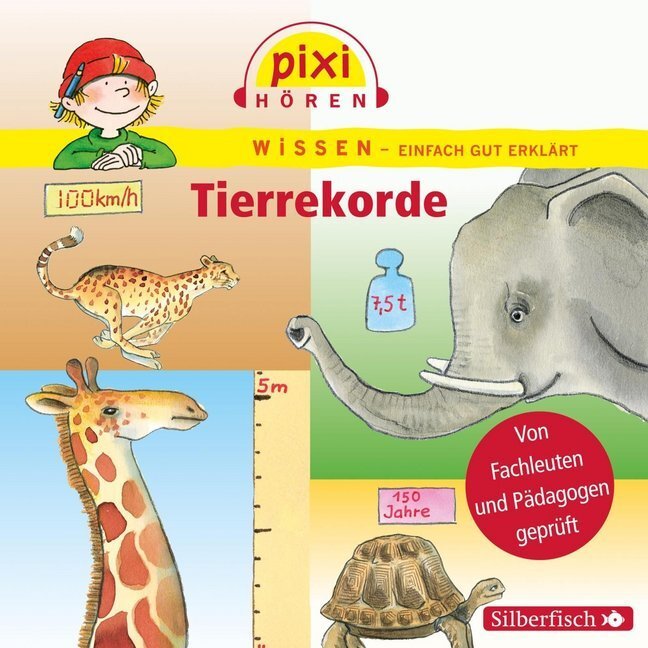Cover: 9783867420952 | Pixi Wissen: Tierrekorde, 1 Audio-CD | 1 CD | Cordula Thörner (u. a.)