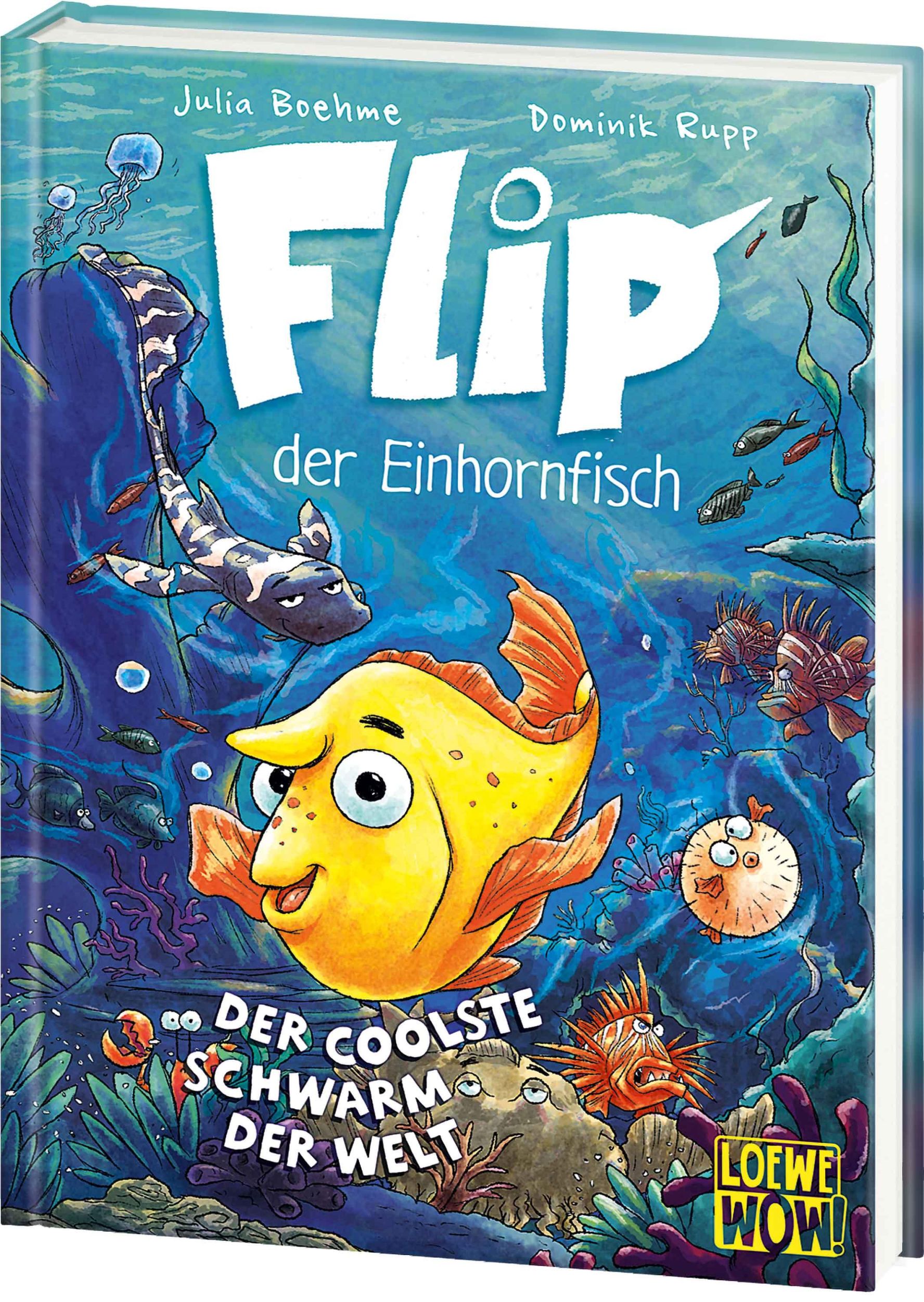 Cover: 9783743215498 | Flip, der Einhornfisch (Band 1) - Der coolste Schwarm der Welt | Buch