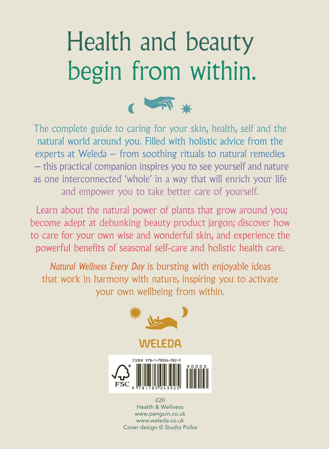 Rückseite: 9781785043925 | Natural Wellness Every Day | The Weleda Way | Emine Rushton | Buch