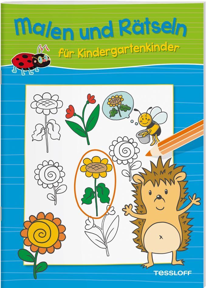 Cover: 9783788640682 | Malen und Rätseln für Kindergartenkinder (Blau) | Co.KG | Broschüre