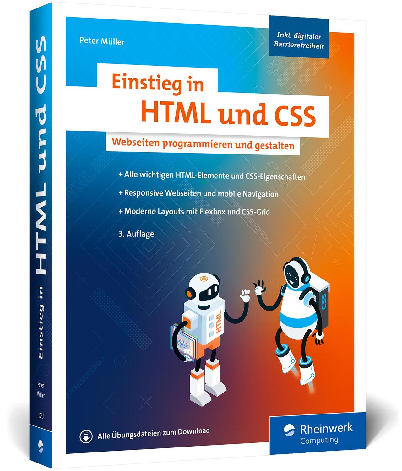 Cover: 9783367102334 | Einstieg in HTML und CSS | Peter Müller | Taschenbuch | 551 S. | 2024