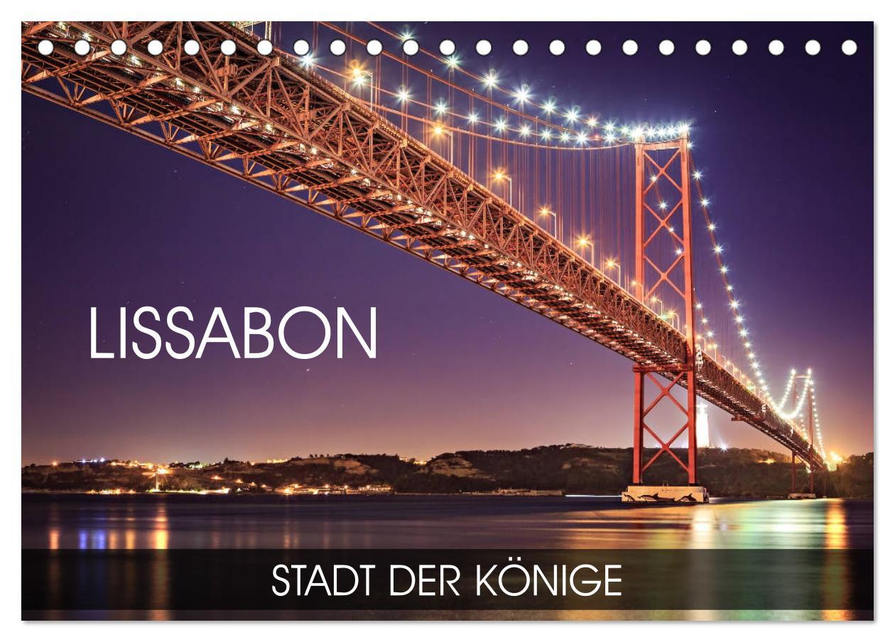 Cover: 9783435244256 | Lissabon - Stadt der Könige (Tischkalender 2025 DIN A5 quer),...