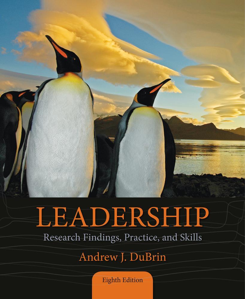 Cover: 9781285866369 | Leadership | Research Findings, Practice, and Skills | Andrew DuBrin