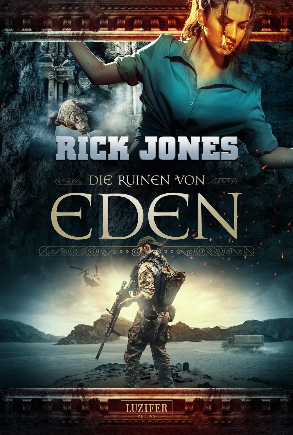 Cover: 9783958355996 | DIE RUINEN VON EDEN (Eden 1) | Thriller | Rick Jones | Taschenbuch