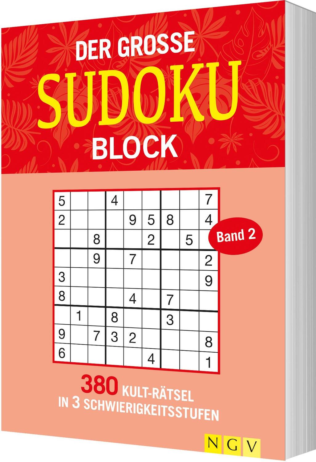 Cover: 9783625184737 | Der große Sudokublock Band 2 | Taschenbuch | Der große Sudokublock