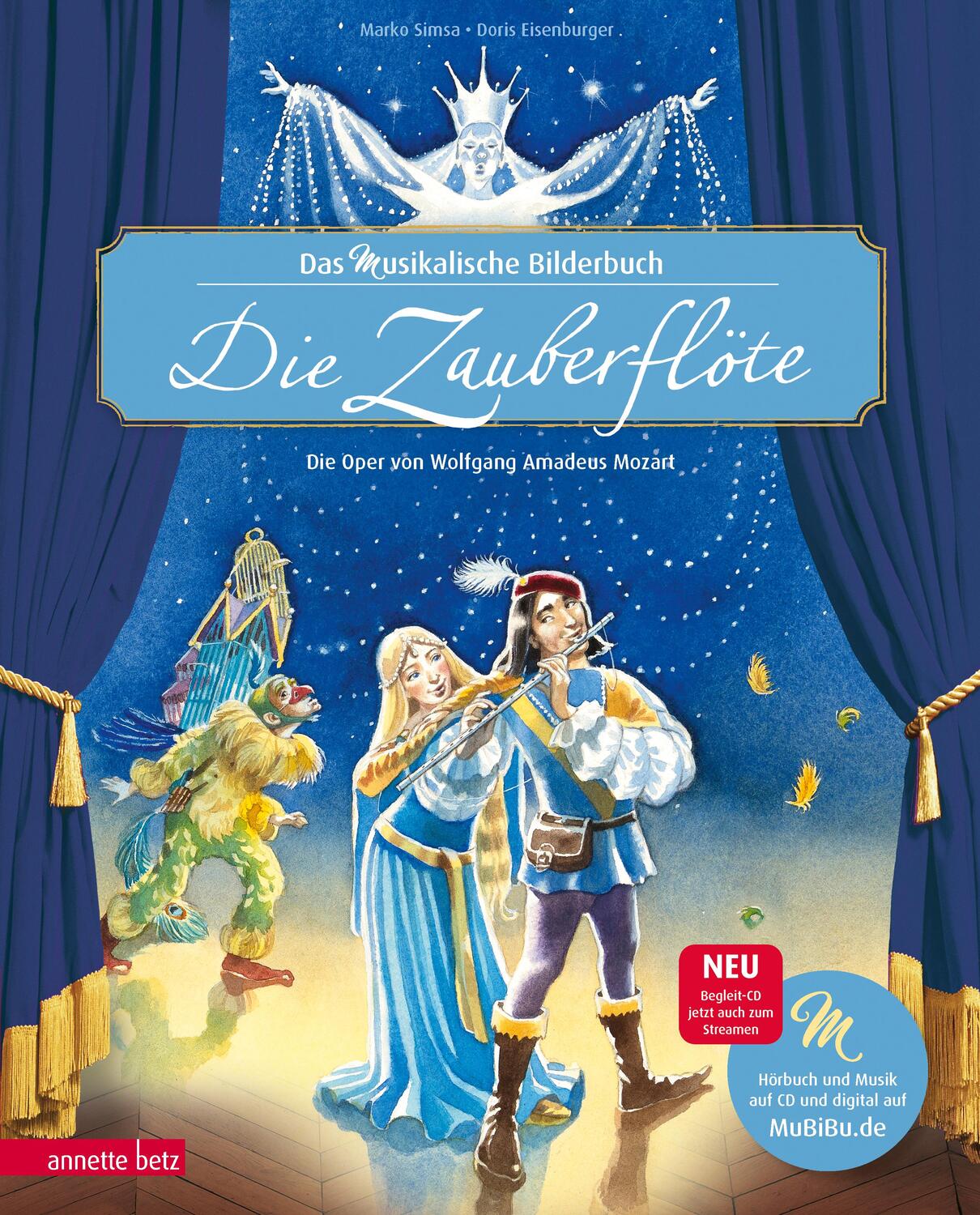 Cover: 9783219117448 | Die Zauberflöte | Die Oper von Wolfgang Amadeus Mozart | Marko Simsa