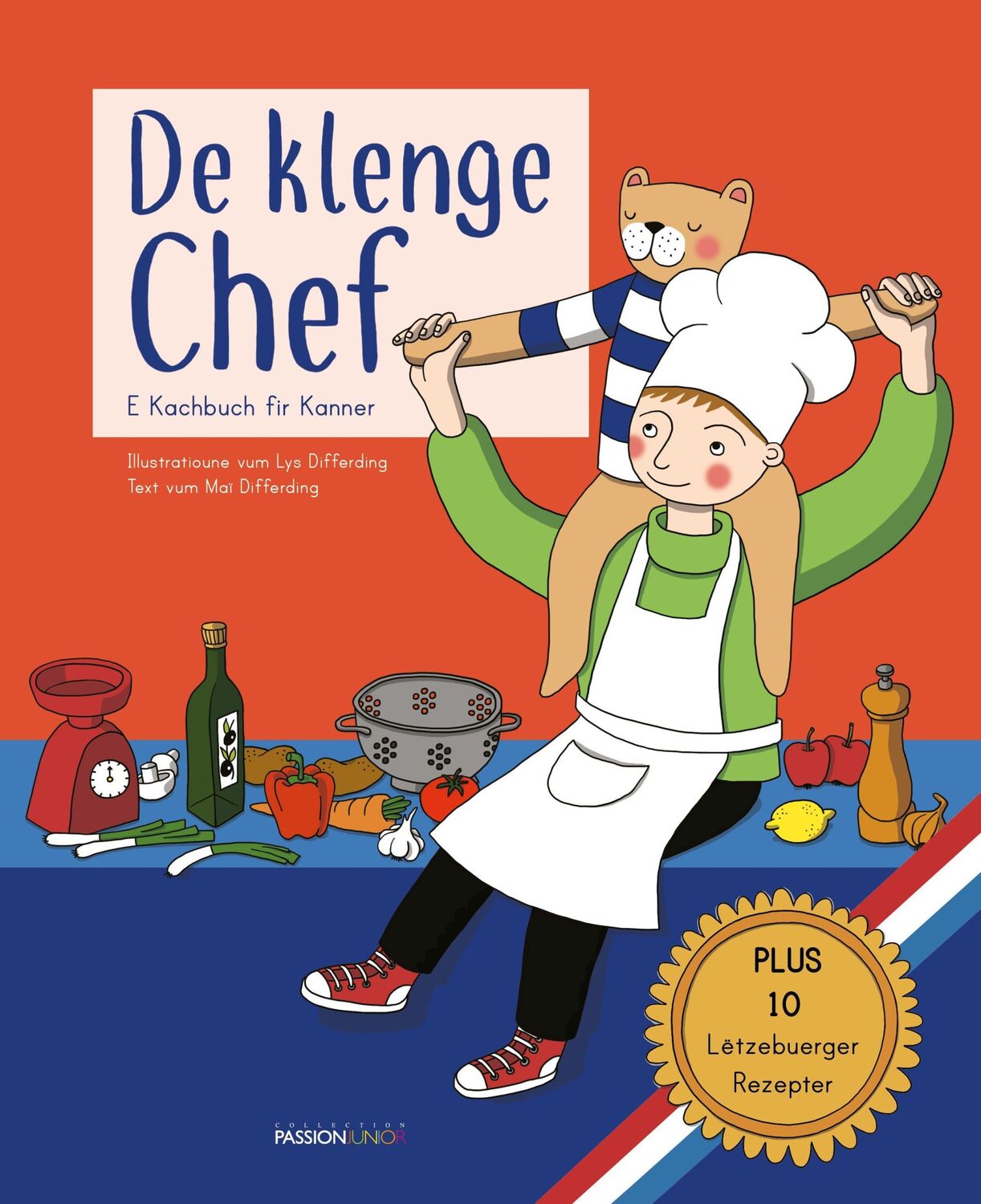 Cover: 9782919792078 | De klenge Chef | E Kachbuch fir Kanner | Buch | Luxemburgisch | 2021