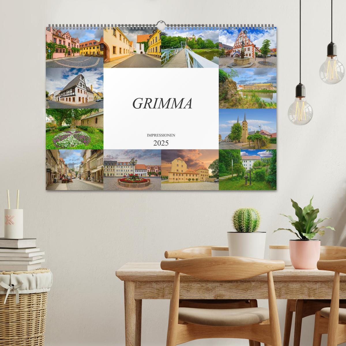 Bild: 9783435313419 | Grimma Impressionen (Wandkalender 2025 DIN A2 quer), CALVENDO...