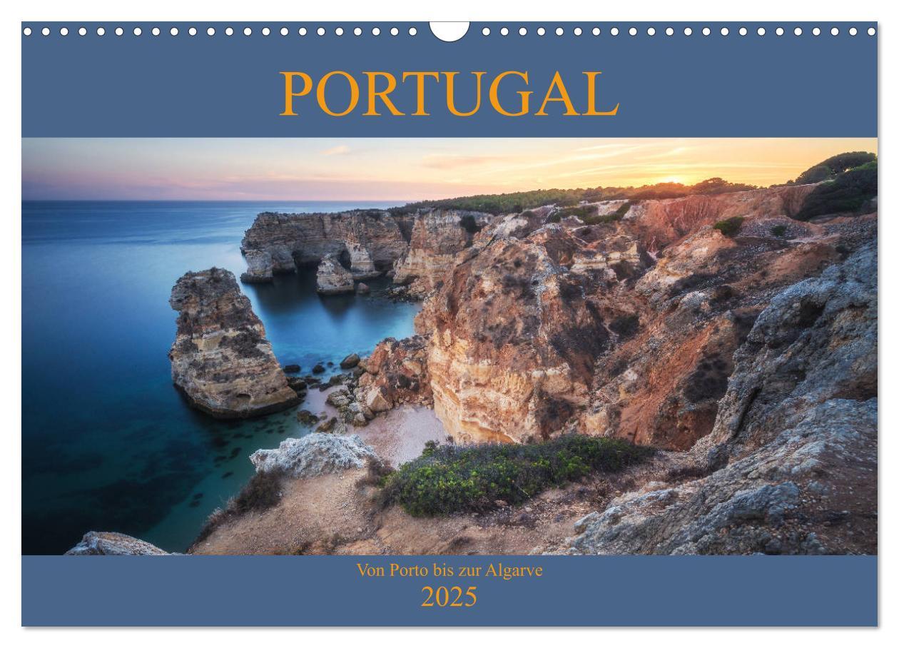 Cover: 9783435346097 | Portugal - Von Porto bis zur Algarve (Wandkalender 2025 DIN A3...