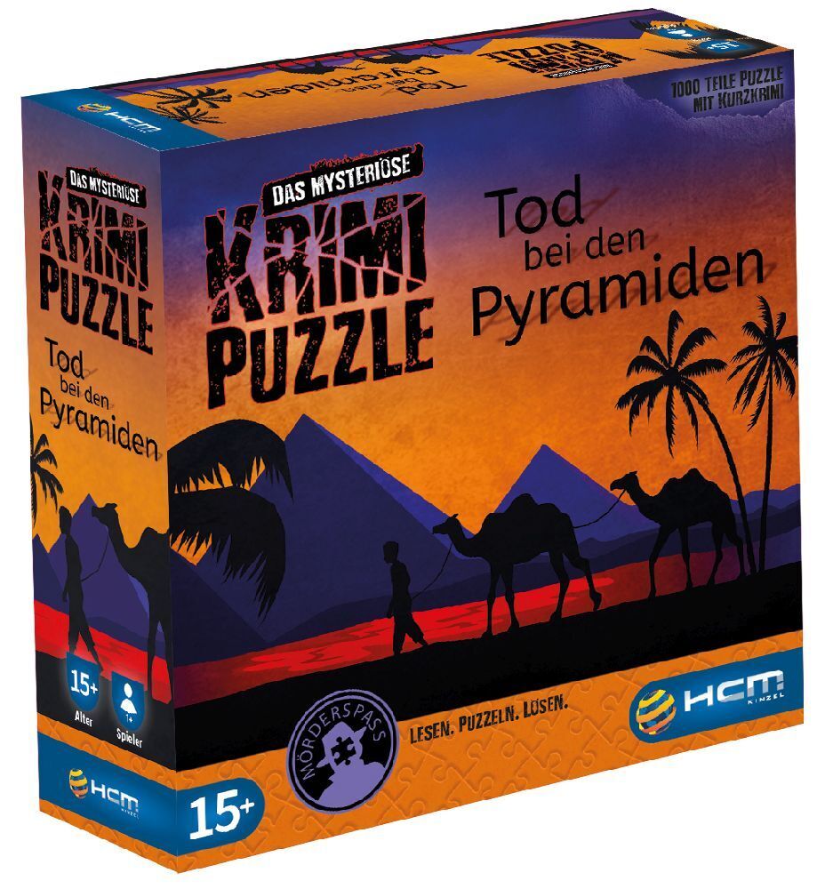 Cover: 4018928551760 | Tod bei den Pyramiden -Das mysteriöse Krimi Puzzle | Spiel | Deutsch