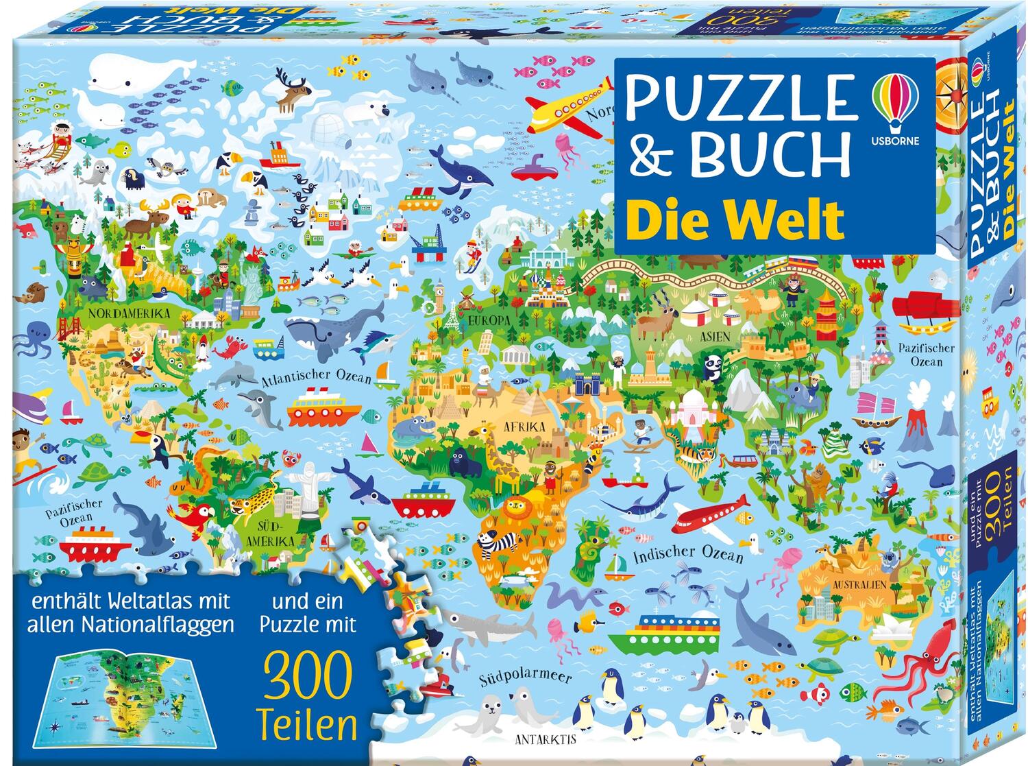 Cover: 9781035702220 | Puzzle und Buch: Die Welt | Taschenbuch | 32 S. | Deutsch | 2024