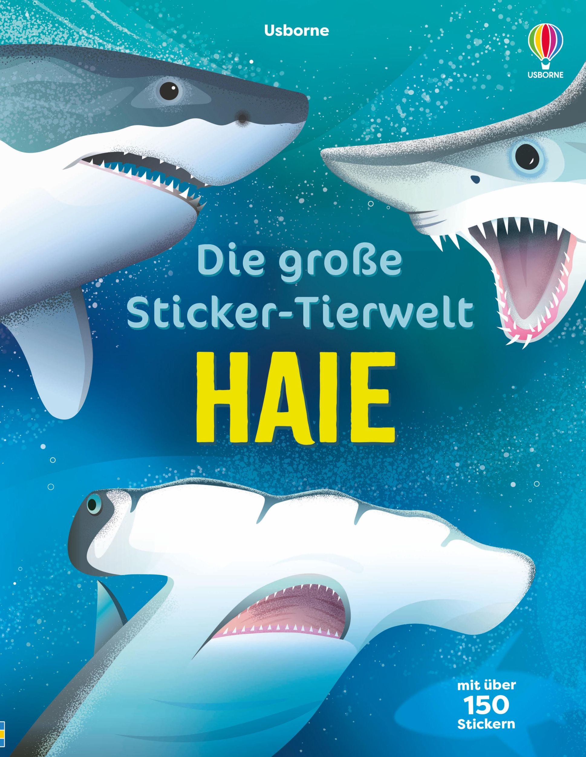 Cover: 9781035703852 | Die große Sticker-Tierwelt: Haie | Taschenbuch | 44 S. | Deutsch