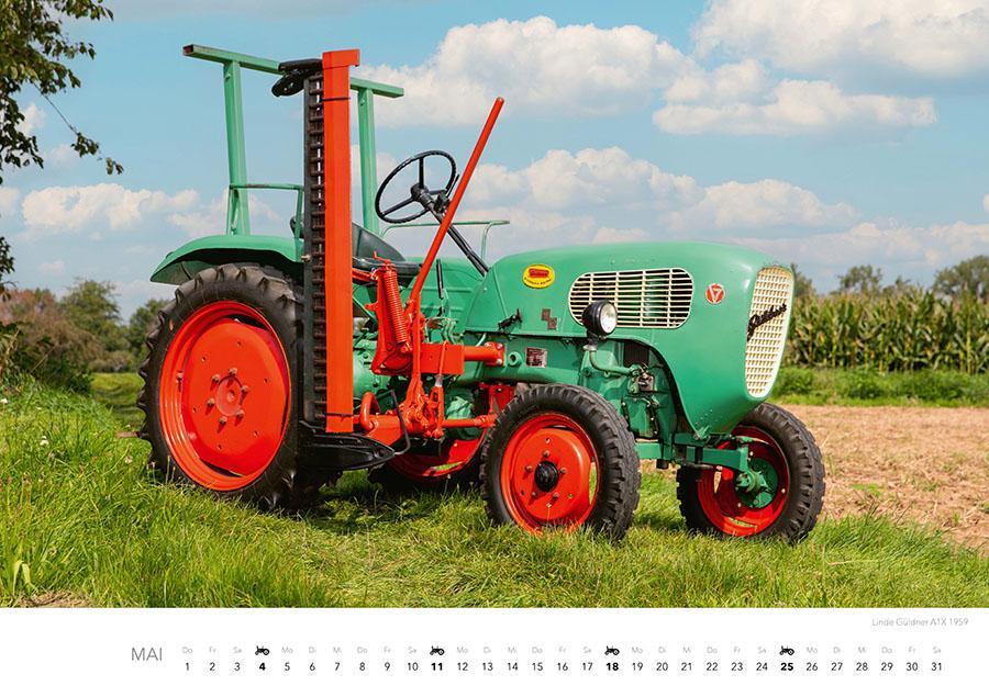 Bild: 9783966648219 | Klassische Traktoren Kalender 2025 | Frank Lutzebäck | Kalender | 2025