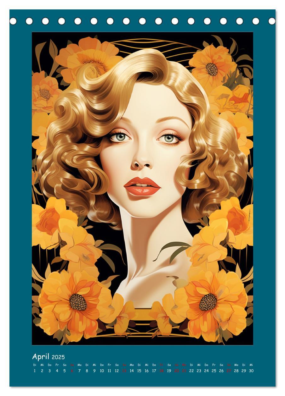 Bild: 9783435858057 | Glanz der Filmdiven. Art Nouveau Paintings im Poster-Stil...