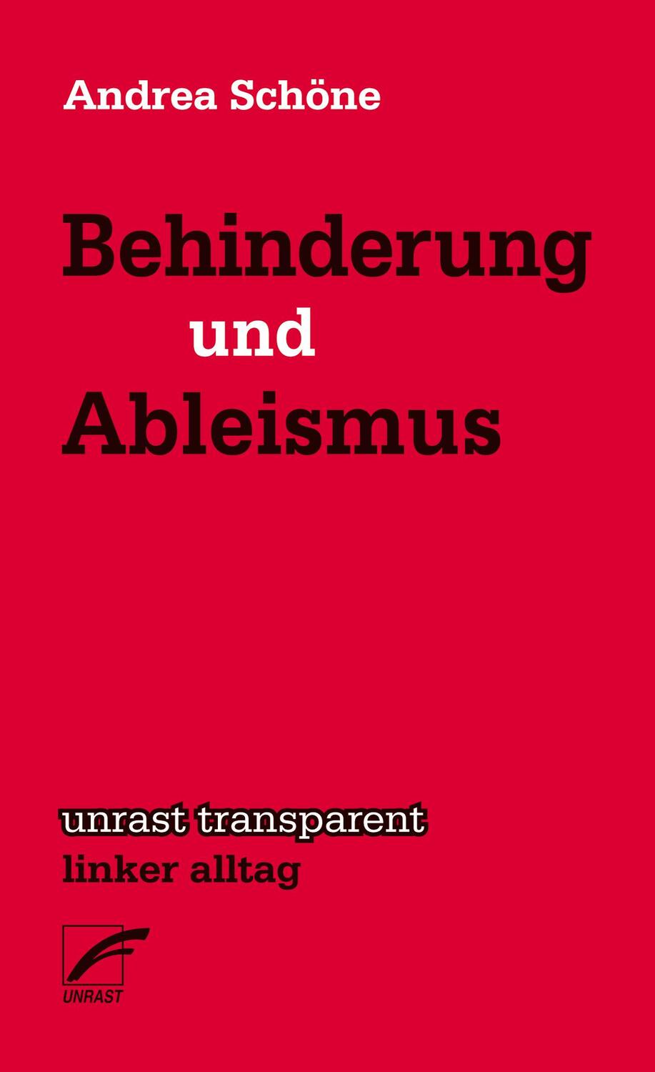 Cover: 9783897711525 | Behinderung & Ableismus | Andrea Schöne | Taschenbuch | Deutsch | 2022