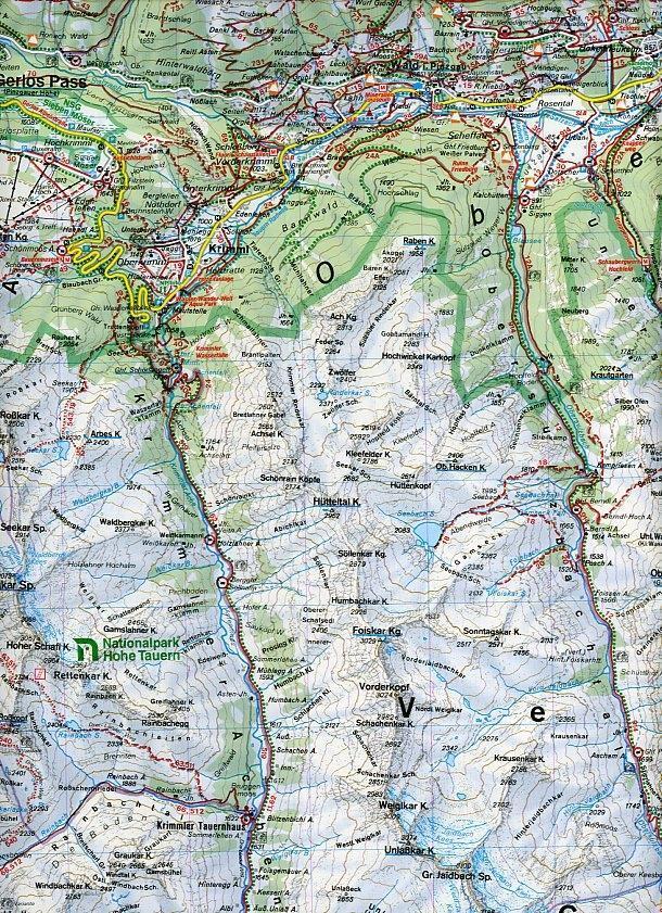 Bild: 9783850847124 | Großvenediger - Oberpinzgau 1 : 50 000. WK 121 | (Land-)Karte | 2019