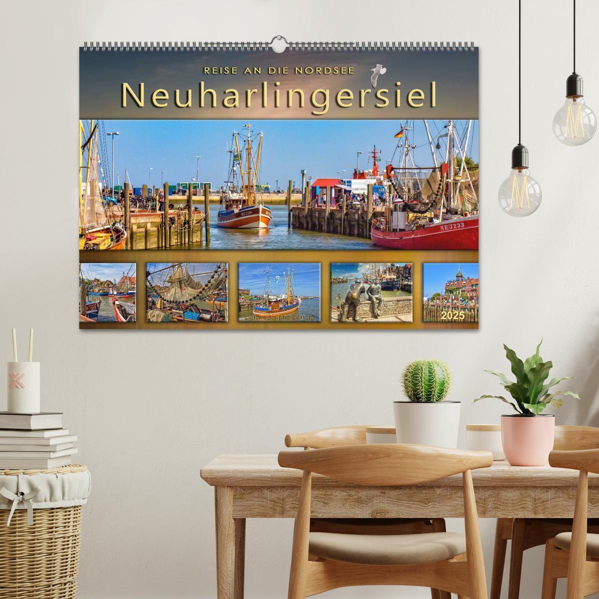 Bild: 9783435435623 | Reise an die Nordsee - Neuharlingersiel (Wandkalender 2025 DIN A2...