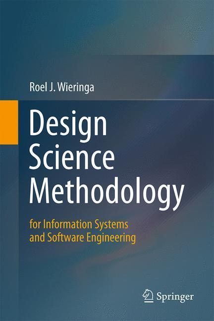 Bild: 9783662438381 | Design Science Methodology for Information Systems and Software...