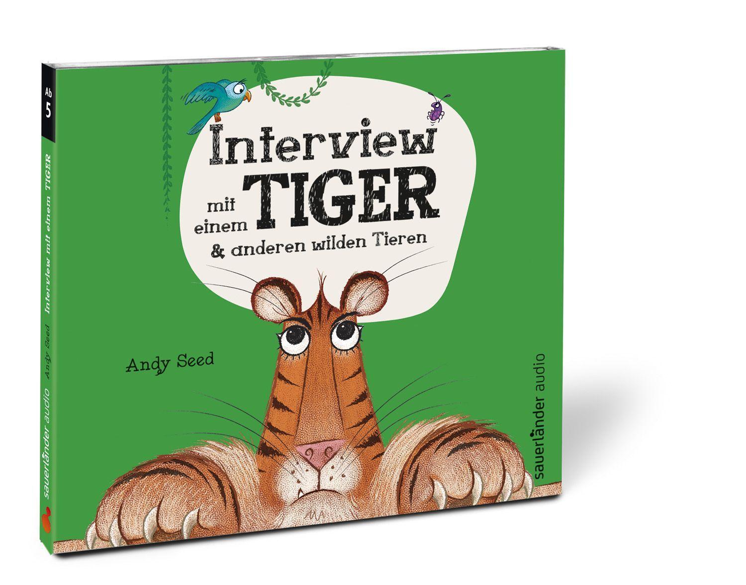 Bild: 9783839842607 | Interview mit einem Tiger | und anderen wilden Tieren | Andy Seed | CD