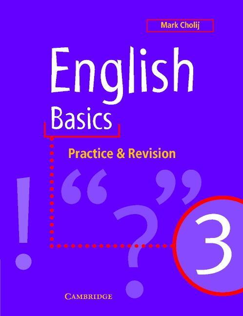 Cover: 9780521648653 | English Basics 3 | Mark Cholij | Taschenbuch | Paperback | Englisch